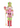 Pink Nutcracker Stake