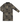 Olive & Black Multi Plaid Snap Front Coat