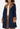 Denim Sherpa Trimmed Notch Jacket