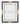 black, gold & White frame on white background