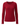 Deep Cranberry Long Sleeve Scoop Neck Ribbed LS Knit Top