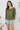 V-Neck Front Seam Dolman Sleeve Knit Sweater