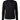 A black cable-knit zip-up jacket with a mock neck and ribbed sleeves, shown on a plain white background.