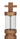 Acacia Wood & Acrylic Salt/Pepper Mill
