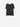 Black V-Neck Relaxed Fit Short Sleeve Tee