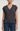 Dark Heather V-Neck Dolman Side Tie Sweater Vest