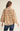 Ruffled Neckline Peasant Style Boho Floral Top