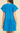 Solid Tiered Blue Tunic Dress